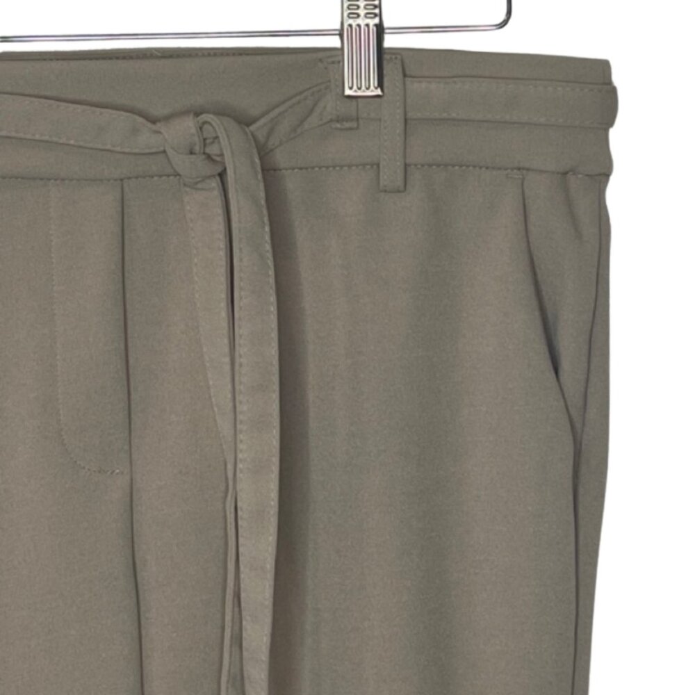 JULES & LEOPOLD | Women's Tan Office Pull On Flat Front Dress Pants | Size M - Picture 3 of 13